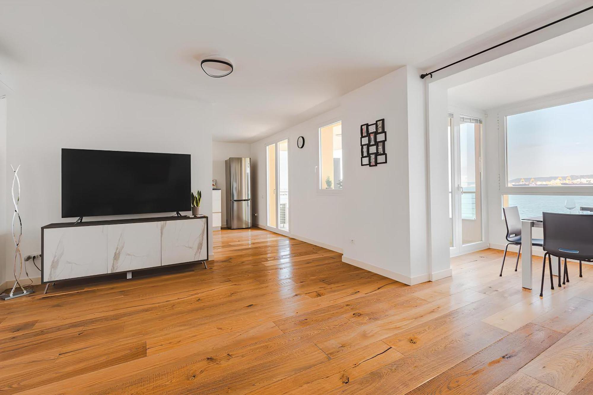 Attico Riva Mare Apartamento Múggia Exterior foto