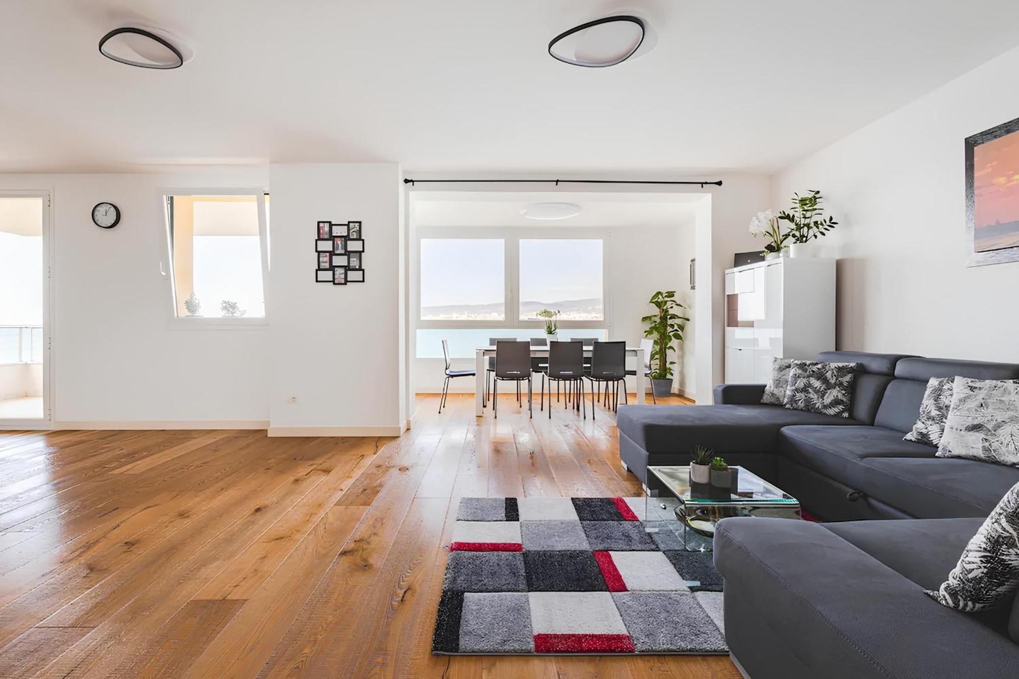 Attico Riva Mare Apartamento Múggia Exterior foto